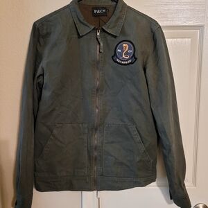 P&Co Men's Military Field Jacket - Green